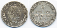 Brandenburg-Preussen 1/2 Silbergroschen Wilhelm I. 1861-1888