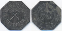 Lothringen 50 Pfennig Hayingen - Zink ohne Jahr (Funck 200.2a) Originalprägung -
