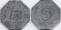 Lothringen 5 Pfennig Merlenbach - Zink vernickelt ohne Jahr (Funck 331.1Aa) Originalprägung -