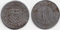 Pfalz 10 Pfennig Bergzabern - Eisen 1917 (Funck 37.5) -