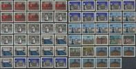 Bund 20 Pfennig 1964 Hauptstädte der Länder – Lot mit 59 Marken postfrisch