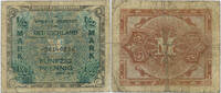 Alliierte Besetzung 1945-1948 1/2 Mark Rosenberg Nr. 200c – UdSSR-Druck -vor KN 8stellig -