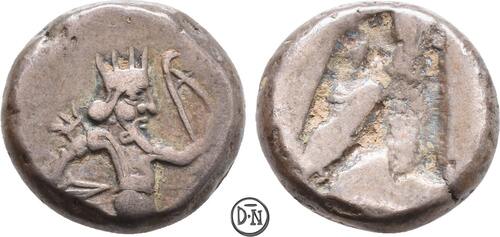 Persische Großkönige Siglos ca. 375-340/330 v. Chr. Sardeis, Artaxerxes II (404-359) bis Dareios III