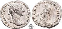Trajan (98-117) Denar Rom, Arabia und Kamel, ARAB ADQ, fast stempelfrisches Prachtexemplar, -