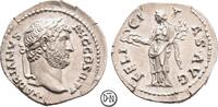 Hadrian (117-138) Denar Roma, Felicitas, herrliches Portrait, sauber ausgeprägtes Prachtexemplar, -