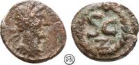 Hadrian (117-138) Lokalbronze Antiochia (Syria), Portrait / SC, seltene Kleinbronze, -