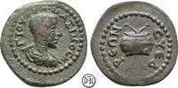 Maximus Caesar (236-238) Lokalbronze Syedra (Cilicia), Büste / Preiskrone, attraktiv und selten, -
