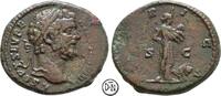 Septimius Severus (193-211) 194 n. Chr. Rom, Büste / Africa, AFRICA, als As unpubliziert und äußerst