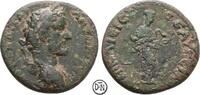 Antoninus Pius (138-161) Lokalbronze Nikaia (Bithynia), Büste / ΘЄA YΓЄIA, Hygieia, 2. bekanntes Ex., äußerst selten, -