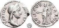 Sabina (119/128-138) Denar Roma, Büste / Concordia, hübsches Exemplar, -