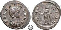 Severina (274-275) AE-Denar Roma, Büste / Venus mit Apfel (?) und Szepter, leichte Silbersudreste, -