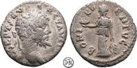 Septimius Severus (193-211) Denar Laodicea ad Mare, Kopf / BONVS EVENTVC (sic), Bonus Eventus, äußerst selten, -