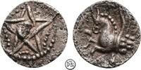 Boier (Niederösterreich, Südböhmen) Obol/Kleinsilber ca. 1. Jhdt. v. Chr. Typ Pegasusprotome-Stern, 