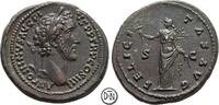 Antoninus Pius (138-161) 140-144 n. Chr. Roma, Kopf / Felicitas, feine Erhaltung, gutes Portrait, he
