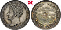 SACHSEN Silbermedaille Prachtexemplar. Ernst I., 1826-1844. -