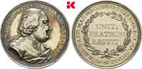 SACHSEN Silbermedaille In Silber sehr selten. Herrnhut. -