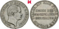 BRANDENBURG-PREUSSEN Taler Friedrich Wilhelm IV., 1840-1861. -