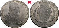 SACHSEN Konv.-Taler Selten in dieser Erhaltung. Prachtexemplar. Friedrich August III. (I.), 1763-1806-1827. -