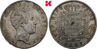 SACHSEN Konv.-Taler Friedrich August II., 1836-1854. -