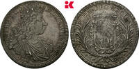 WÜRTTEMBERG 1/2 Reichstaler Von großer Seltenheit. Eberhard Ludwig, 1693-1733. -