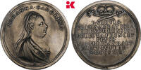 HERFORD Silbermedaille RR Johanna Charlotta von Anhalt-Dessau, 1729-1750, Witwe des Markgrafen. -