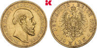 MECKLENBURG-SCHWERIN 10 Mark Friedrich Franz II., 1842-1883. -