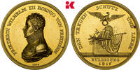 BRANDENBURG-PREUSSEN Goldmedaille zu 16 Dukaten Von größter Seltenheit. Friedrich Wilhelm III., 1797-1840. -