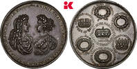 BAYERN Silbermedaille R Maximilian II. Emanuel, 1679-1726. -