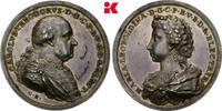 BAYERN Silbermedaille R Karl Theodor, 1777-1799. -