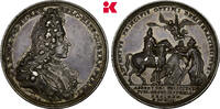 BAYERN Silbermedaille Maximilian II. Emanuel, 1679-1726. -