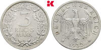 WEIMARER REPUBLIK 3 Reichsmark RR -