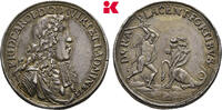 WÜRTTEMBERG Silbermedaille Friedrich Karl, 1677-1693. -