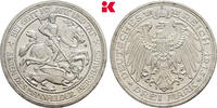 PREUSSEN 3 Mark Wilhelm II., 1888-1918. -