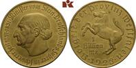 STAATLICHE NOTMÜNZEN 1 Billion Mark (vergoldet) -