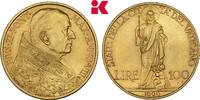 ITALIEN 100 Lire Pius XI., 1922-1939. -