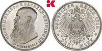 SACHSEN-MEININGEN 3 Mark Georg II., 1866-1914. -