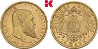 WÜRTTEMBERG 10 Mark Wilhelm II., 1891-1918. -