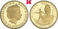 GROSSBRITANNIEN / IRLAND 25 Pounds Auflage: 20.000 Exemplare. Elizabeth II, 1952-2022. -