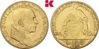 ITALIEN 100 Lire Auflage: 1.000 Exemplare Pius XII., 1939-1958. -