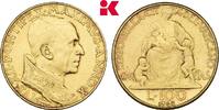 ITALIEN 100 Lire Auflage: 5.000 Exemplare Pius XII., 1939-1958. -