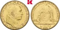 ITALIEN 100 Lire Auflage: 5.000 Exemplare Pius XII., 1939-1958. -