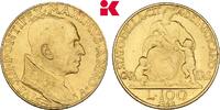 ITALIEN 100 Lire Auflage: 1.000 Exemplare Pius XII., 1939-1958. -