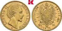 BAYERN 20 Mark Ludwig II., 1864-1886. -