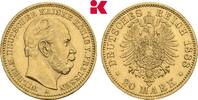 PREUSSEN 20 Mark Wilhelm I., 1861-1888. -