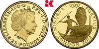 GROSSBRITANNIEN / IRLAND 25 Pounds 2012, Elizabeth II, 1952-2022. Polierte Platte