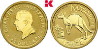 AUSTRALIEN 25 Dollars (1/4 Unze) 2024. Charles III. 2023- Stempelglanz