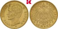 BAYERN 10 Mark 1905. Otto II., 1886-1913. Sehr schön +