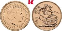 GROSSBRITANNIEN / IRLAND 1 Sovereign 2015 London. Elizabeth II, 1952-2022. Fast Stempelglanz