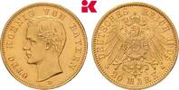 BAYERN 20 Mark 1905. Otto II., 1886-1913. Vorzüglich
