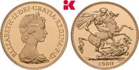 GROSSBRITANNIEN / IRLAND 2 Pounds 1980, London. Elizabeth II, 1952-2022.... 2195,00 EUR kostenloser Versand
